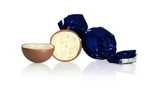 Fyldt chokoladekugle flødechokolade Med Pom Granatæble Sort/Blå - 1kilo